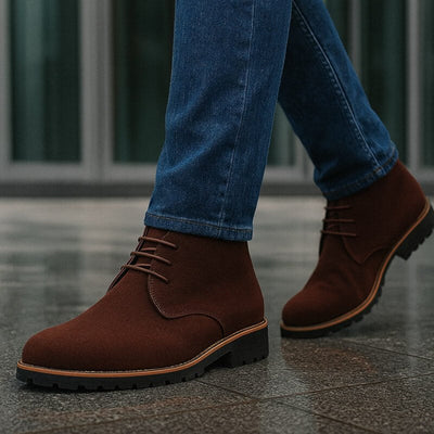 Bottes en daim Clayton 1+1