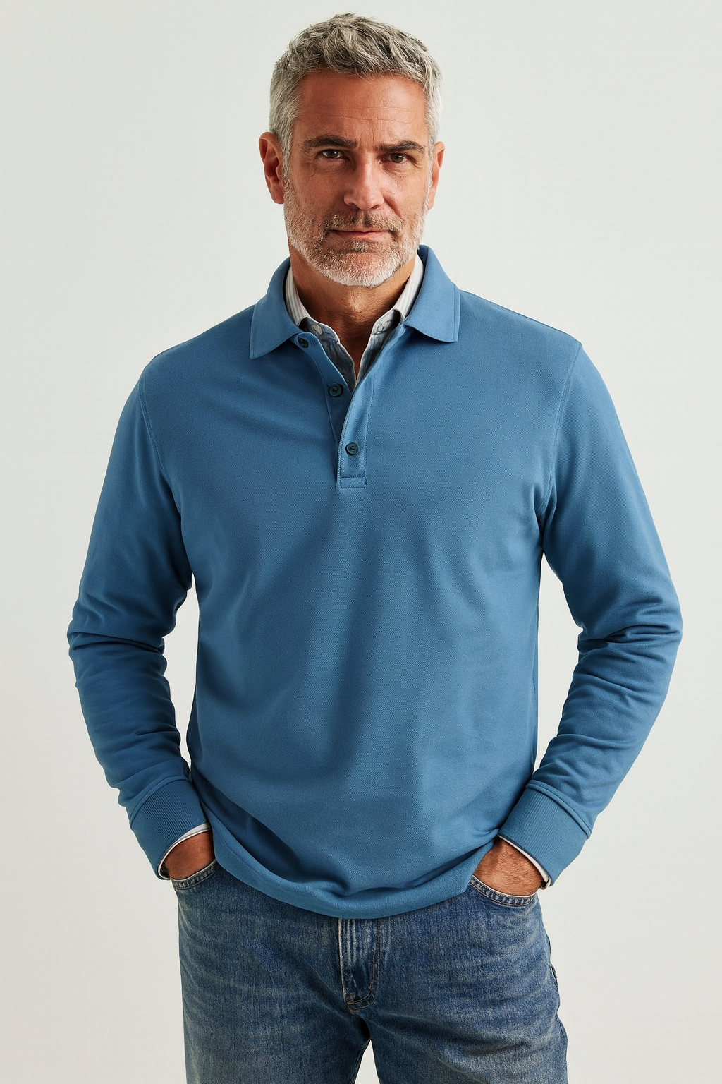 ALJUR – Chemise à manches longues décontractée