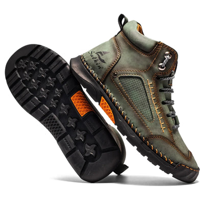 Chaussures montantes en cuir St. Moritz